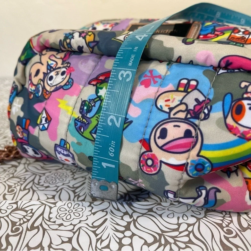 tokidoki Camo Kawaii Mini Backpack Unicorno Character Print Y2K Kawaii Bag